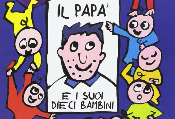 Il papà e i suoi dieci bambini